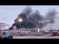 Склад с химикатами горит в Екатеринбурге