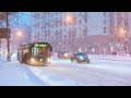 Европейский циклон «Оливер» настиг Москву. Столицу полностью замело снегом за пару часов