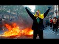 Лютые беспорядки и погромы в Париже. Протесты во Франции нарастают с новой силой