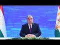 Эмомали Рахмон поздравил жителей Таджикистана с Днем национального единства